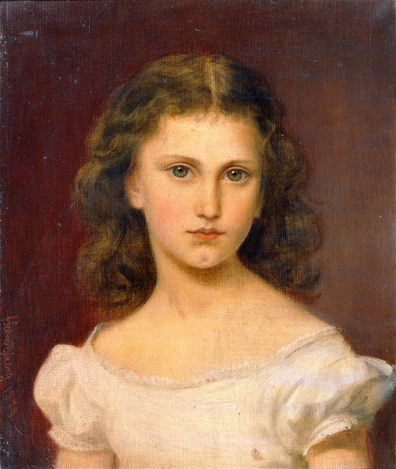 Franz Schrotzberg - Sidonie Schrotzberg, die Tochter des Künstlers - 7193 - Österreichische Galerie Belvedere