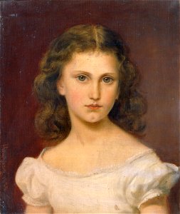 Franz Schrotzberg - Sidonie Schrotzberg, die Tochter des Künstlers - 7193 - Österreichische Galerie Belvedere