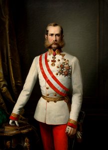Franz Russ der Ältere - Kaiser Franz Joseph I. von Österreich als Jüngling. Free illustration for personal and commercial use.