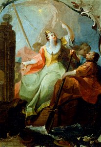 Franz Sigrist d. Ä. - Die heilige Ursula - 3397 - Österreichische Galerie Belvedere