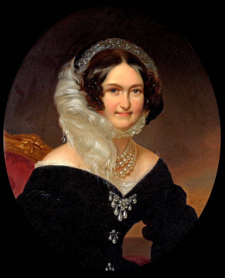 Franz Schrotzberg (attr) Carolina Augusta