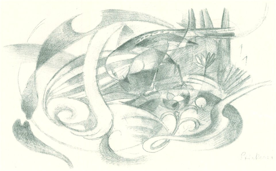 Franz Marc - Skizzenbuch aus dem Felde - Blatt 29