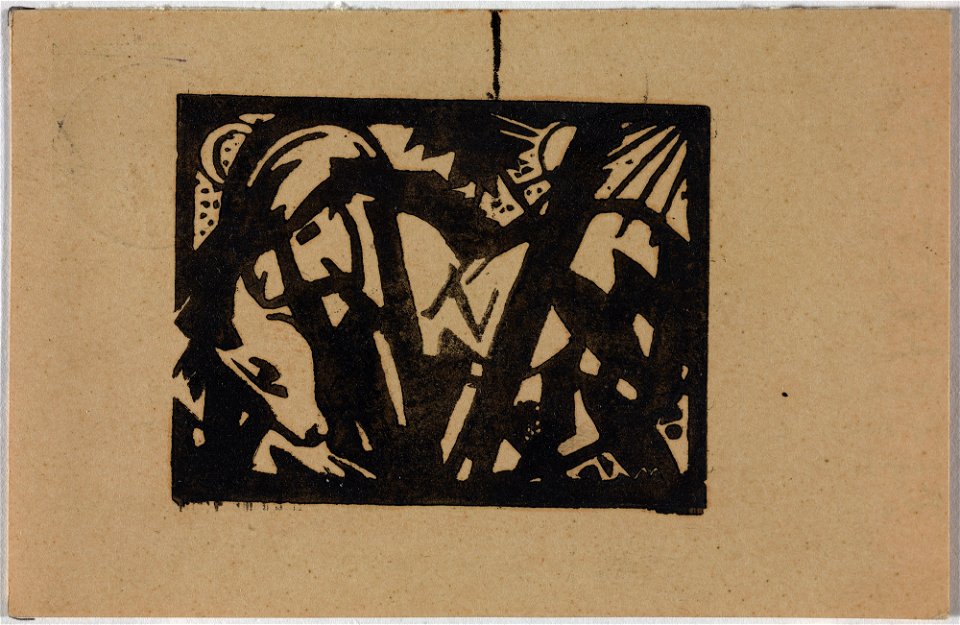 Franz Marc Wildpferdchen an Wassily Kandinsky 2013