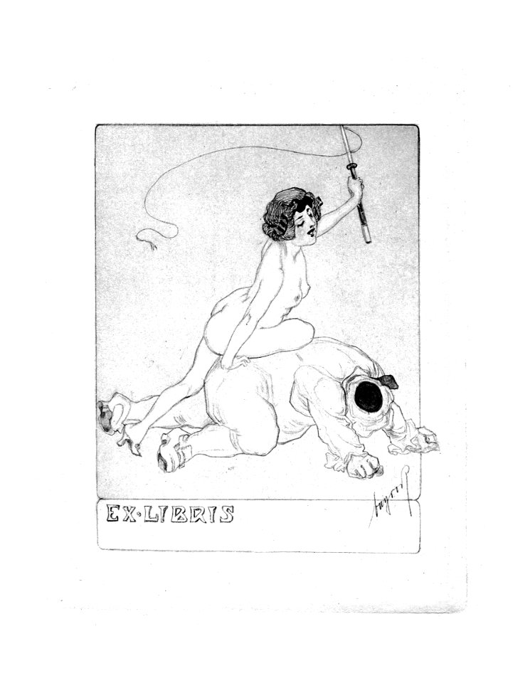 Franz von Bayros Ex libris allgemein 05