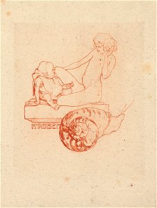 Franz von Bayros Ex libris H Rosen
