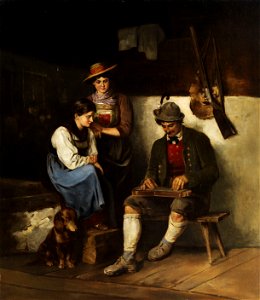 Franz von Defregger Der Zitherspieler 20124