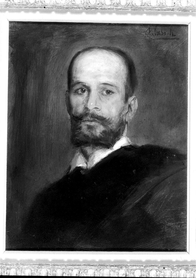 Franz von Lenbach - Portrait of a Man - BR64.73 - Harvard Art Museums