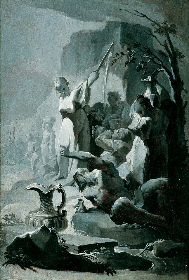 Franz Sigrist d. Ä. - Das Quellwunder Mosis - 5541 - Österreichische Galerie Belvedere