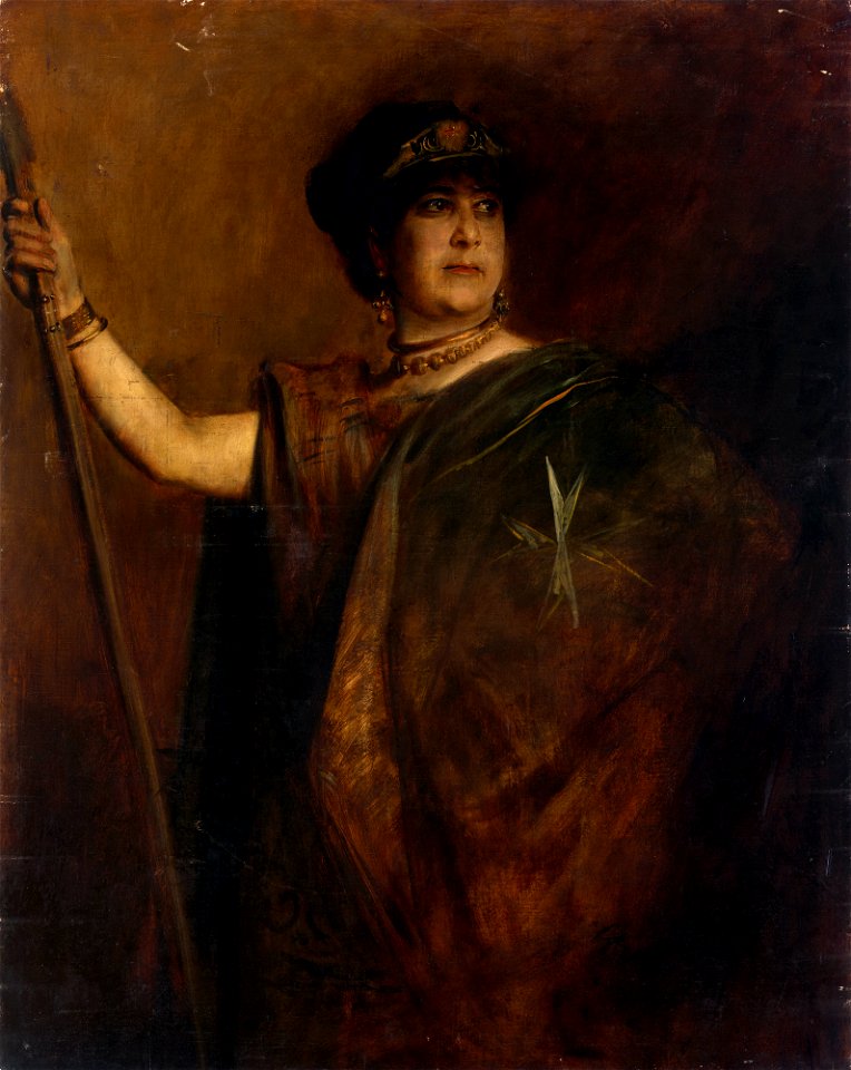 Franz von Lenbach - Charlotte Wolter - L 49 - Lenbachhaus