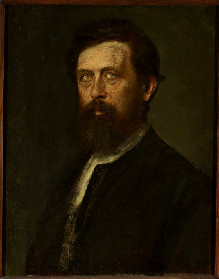Franz Seraph von Lenbach - Portrait of Arnold Bocklin - M.Ob.458 - National Museum in Warsaw
