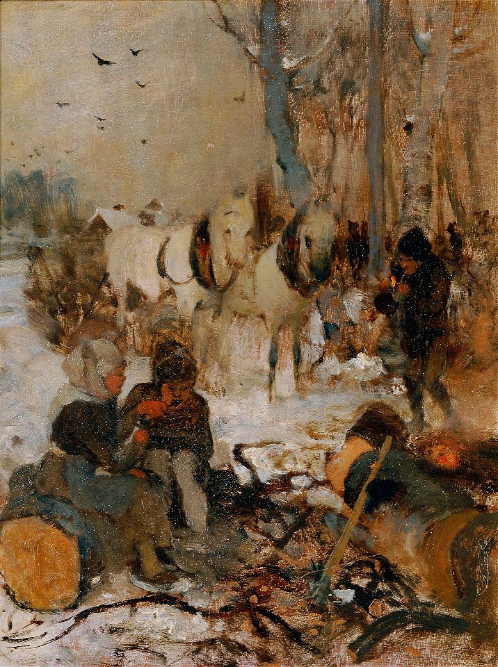 Franz Rumpler - Winter - 1406 - Österreichische Galerie Belvedere