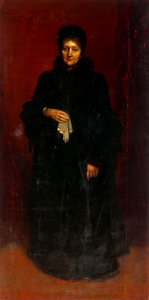 Franz von Lenbach - Augusta Königin von Preußen und Deutsche Kaiserin - L 159 - Lenbachhaus