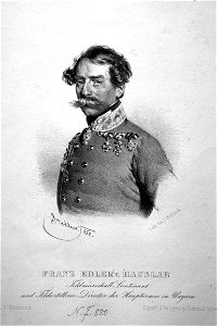 Franz von Hauslab Litho