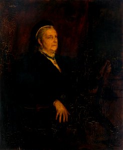 Franz von Lenbach - Clementine Prinzessin von Sachsen-Coburg-Gotha - L 233 - Lenbachhaus