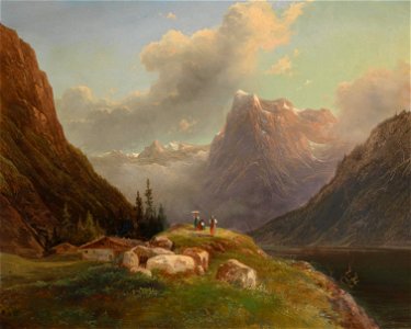 Franz Steinfeld (attr) Salzkammergut