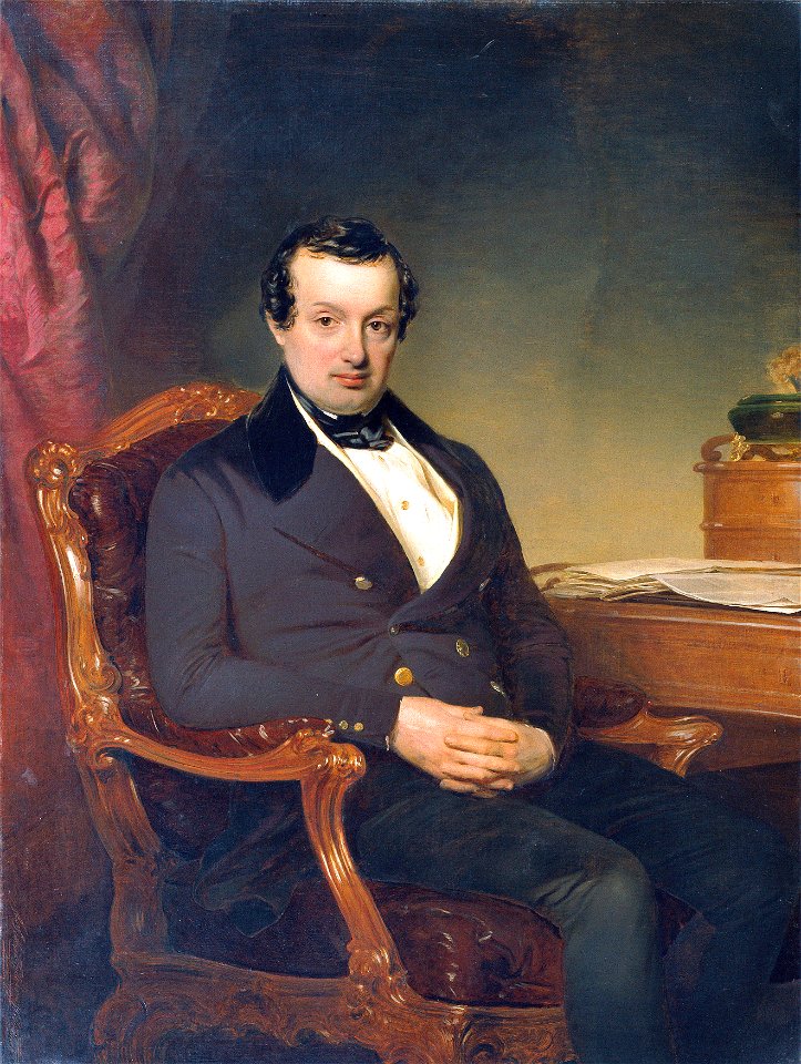 Franz Schrotzberg - Der Textilfabrikant Hermann Todesco (1791–1844) - 3673 - Österreichische Galerie Belvedere