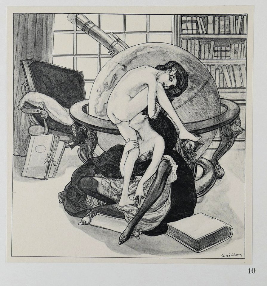 Franz von Bayros Im Garten der Aphrodite 10
