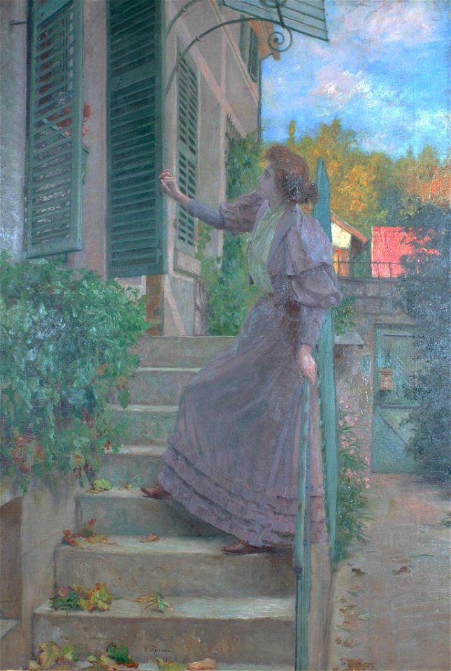 Franz Skarbina - Glückliche Stunden - BG-M 3256^83 - Berlinische Galerie