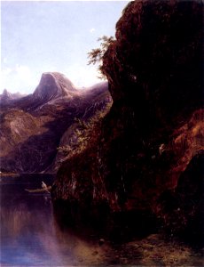 Franz Steinfeld - Dachstein with Lake Hallstatt - WGA21780