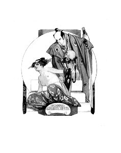 Franz von Bayros Ex libris William Lipka