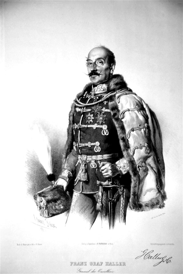 Franz von Haller Litho