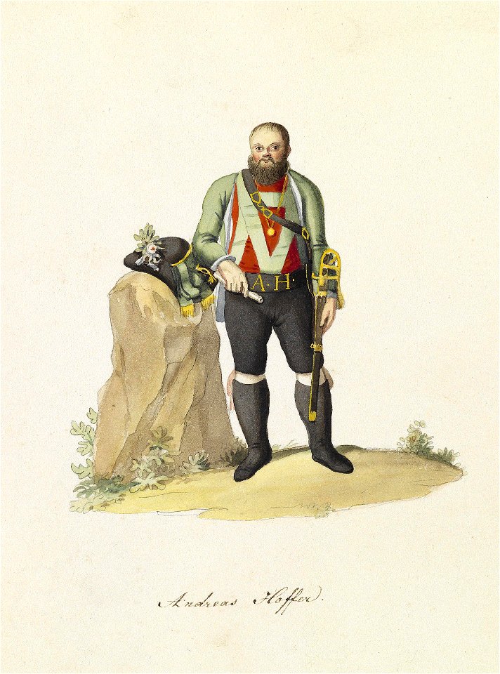 Franz Spitzer Tiroler Trachten Andreas Hofer