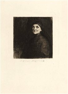 Franz Stuck Meine Mutter