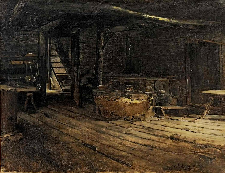 Franz von Defregger Küche in Straganz