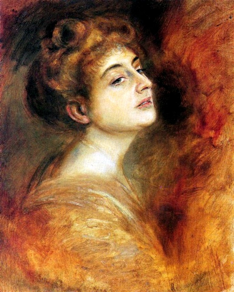 Franz von Lenbach - Lily Merk, 1903