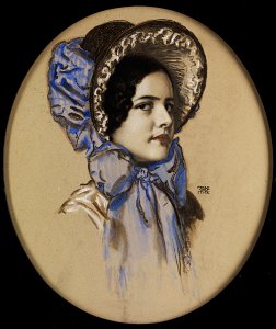 Franz von Stuck Portrait der Tochter Mary