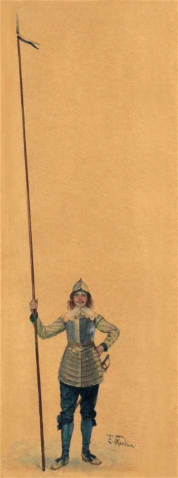 Franz Skarbina Pikenier