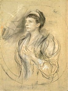 Franz von Lenbach Dame