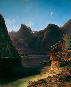 Franz Steinfeld - Der Hallstätter See - 5023 - Kunsthistorisches Museum