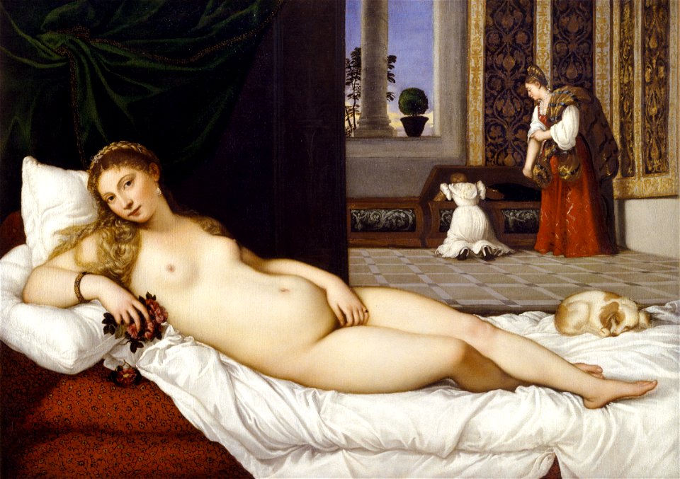 Franz von Lenbach Venus von Urbino (nach Tizian) 1866 Sammlung Schack