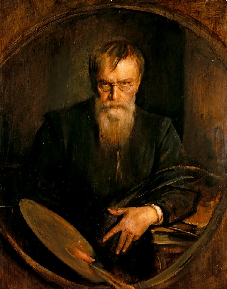 Franz von Lenbach - Selbstporträt - L 52 - Lenbachhaus