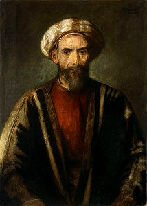 Franz von Lenbach Bildnis eines Arabers 1876