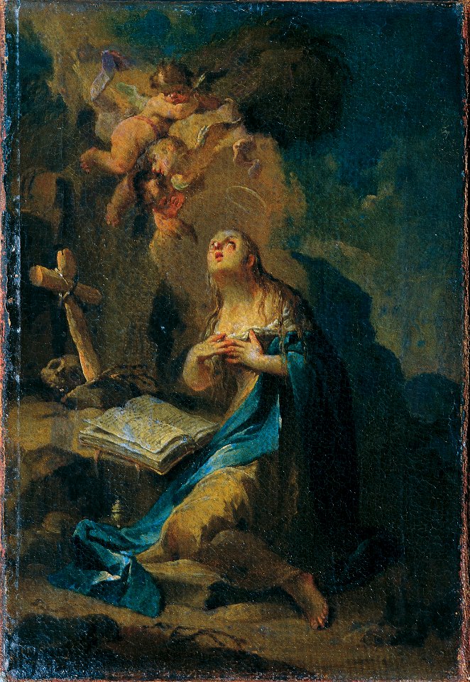 Franz Sigrist d. Ä. - Die büßende Maria Magdalena - 1748 - Österreichische Galerie Belvedere