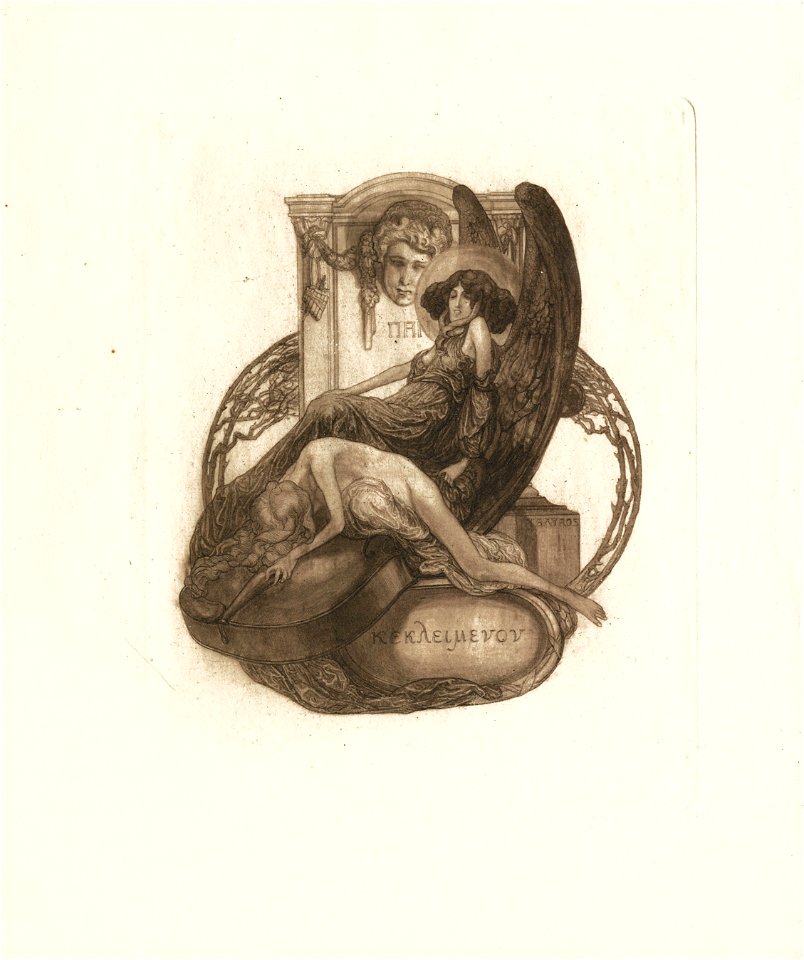 Franz von Bayros Ex libris allgemein 02
