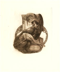 Franz von Bayros Ex libris allgemein 02