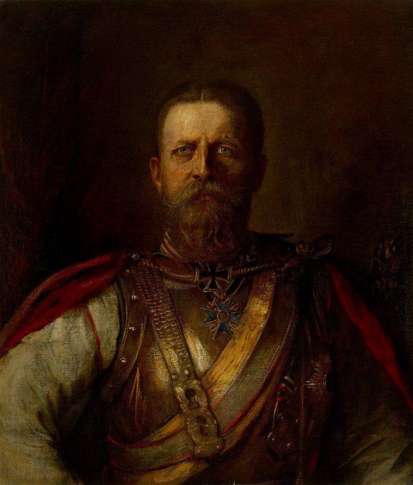 Franz von Lenbach - Crown Prince Frederick William, later Frederick III, German Emperor and King of Prussia - 2011.93.90 - Yale University Art Gallery