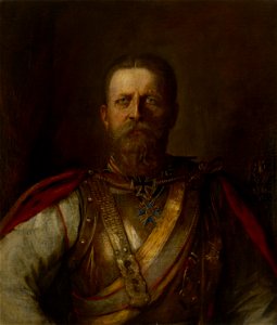 Franz von Lenbach - Crown Prince Frederick William, later Frederick III, German Emperor and King of Prussia - 2011.93.90 - Yale University Art Gallery