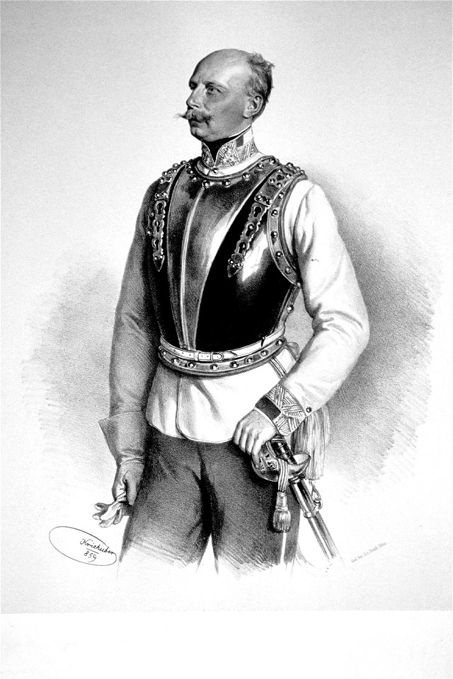 Franz von Krüger Litho