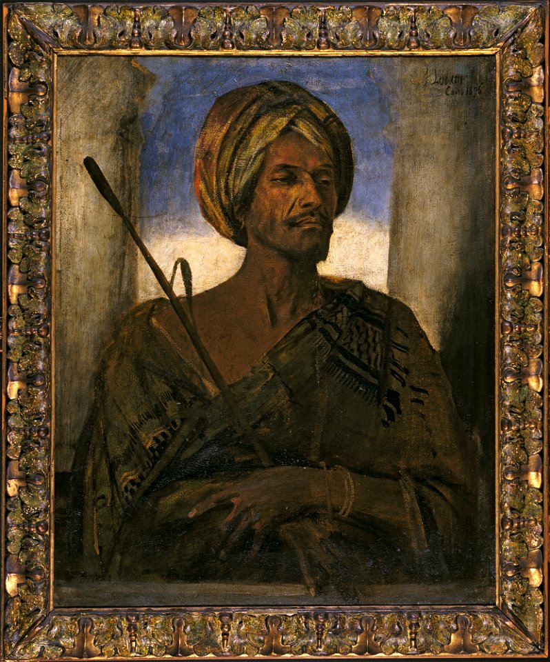 Franz von Lenbach - Bildnis eines Arabers - L 64 - Lenbachhaus