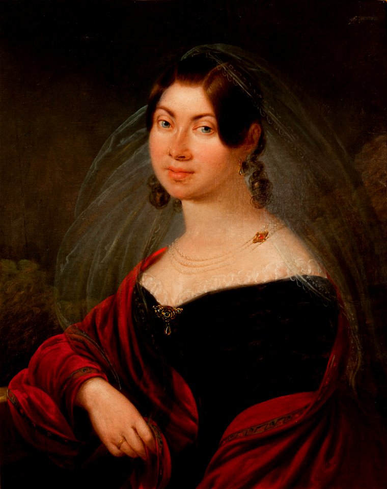 Franz Xaver Lampi - Portrait of Teresa Żebrawska née Hanowicz - MNK II-a-593 - National Museum Kraków