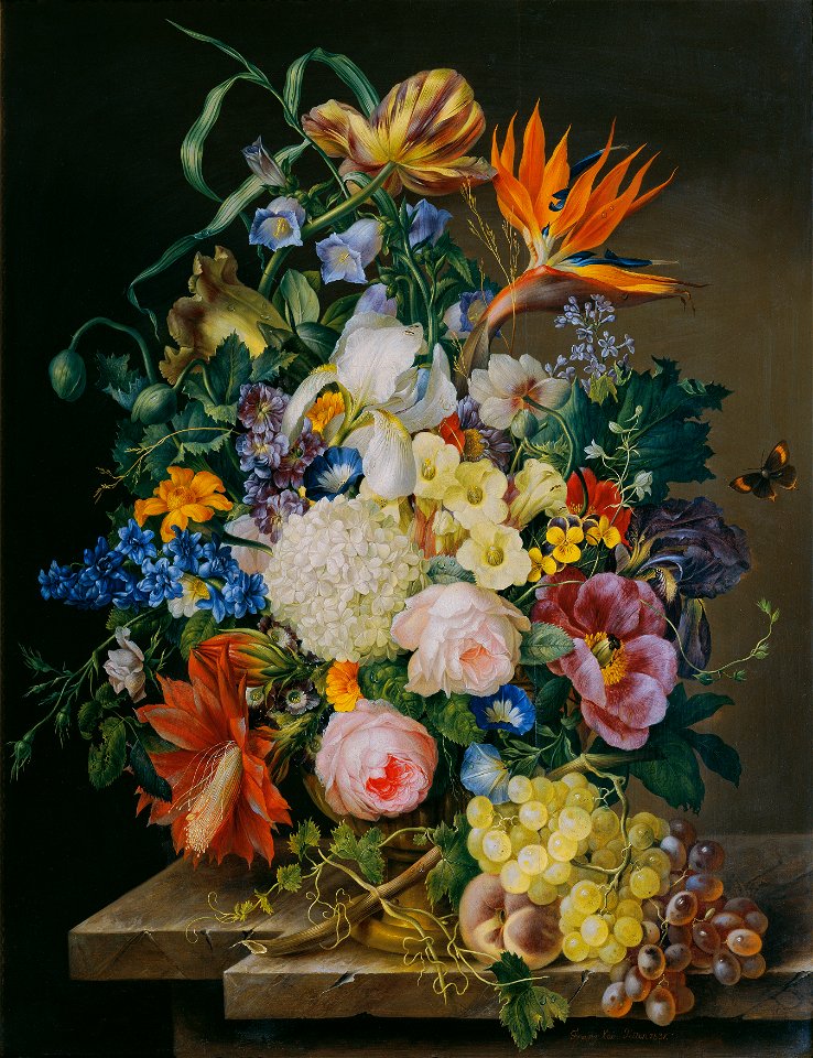 Franz Xaver Petter - Blumenstück - 7872 - Kunsthistorisches Museum