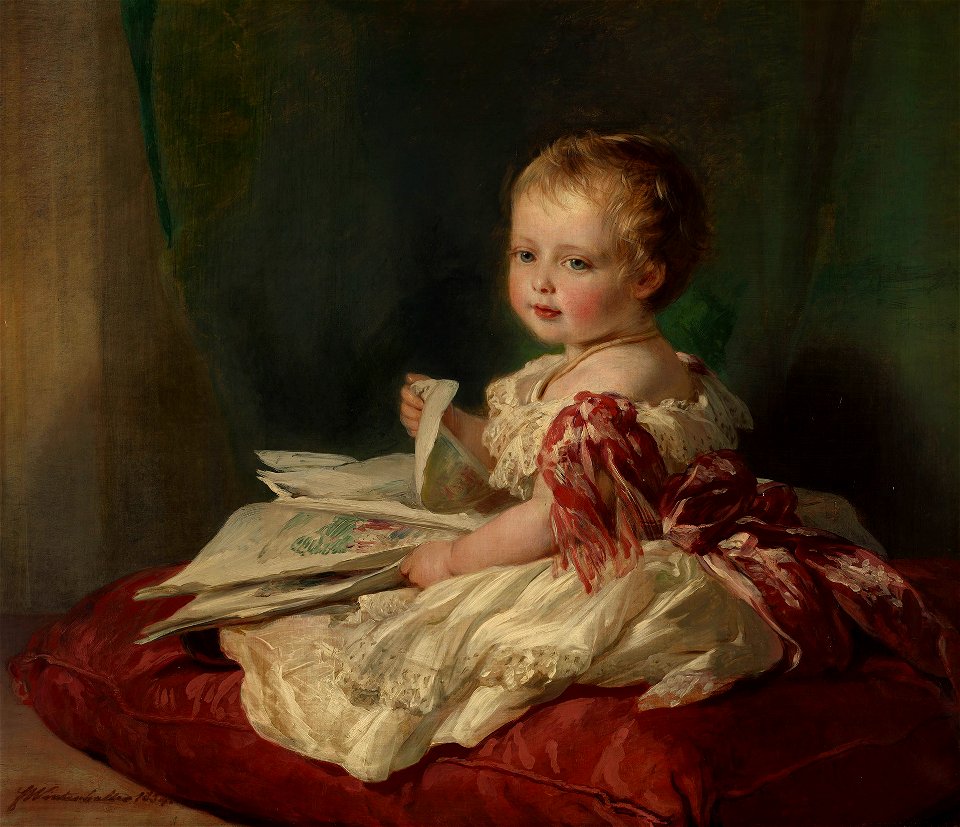Franz Xaver Winterhalter (1805-73) - Prince Leopold (1853-1884) - RCIN 404473 - Royal Collection