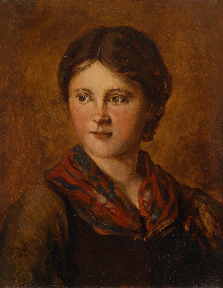 Franz von Defregger Tiroler Dirndl