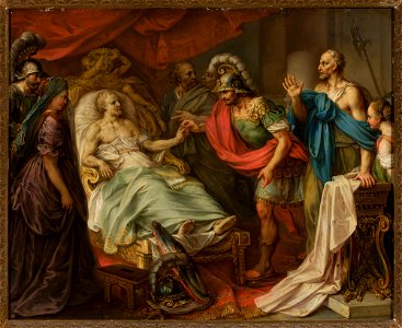 Franz Xaver Wagenschön - Death of Belisarius - 233127 MNW - National Museum in Warsaw