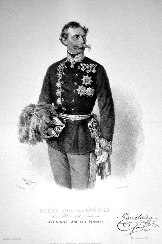 Franz von Hauslab Litho 02