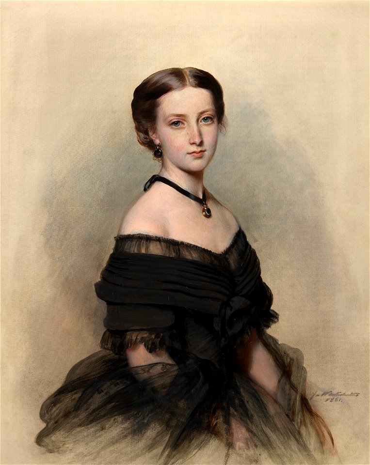 Franz Xaver Winterhalter (1805-73) - Princess Helena (1846-1923) - RCIN 400761 - Royal Collection